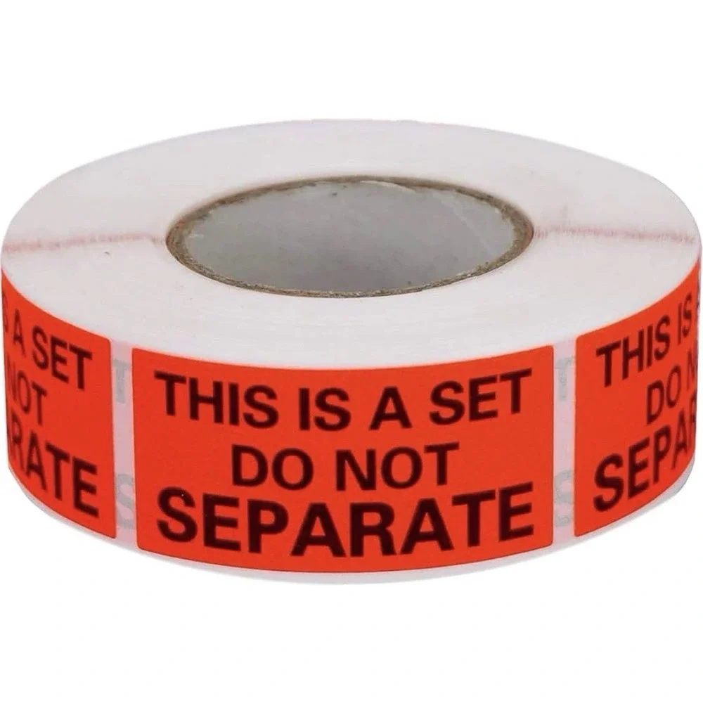 This Is A Set‎ Do Not Separate Stickers